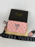 Bolso Guess Rosa Correa Negra