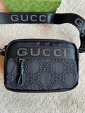 Bolso Gucci GG Negro Messenger Grande